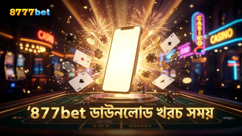 8777bet অ্যাপ ডাউনলোডের সময় খরচ ও সময় সীমা বিবেচনা করুন