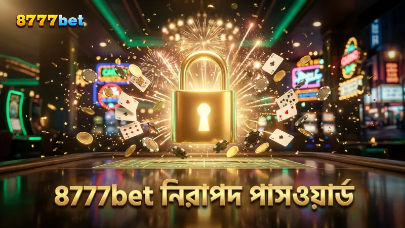 নিরাপদ পাসওয়ার্ড 8777bet এ রক্ষা করে অ্যাকাউন্ট।