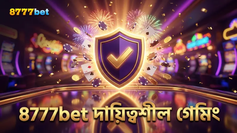 8777bet দায়িত্বশীল গেমিং ও তথ্য সুরক্ষা নিশ্চিত করে