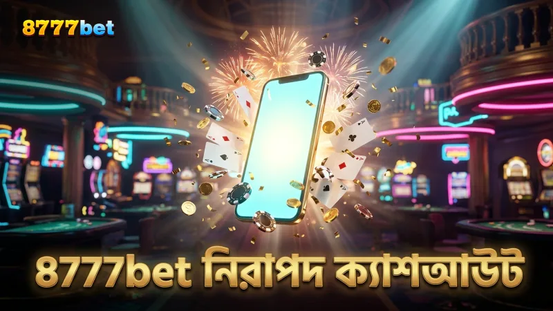 8777bet-এ নিরাপদ ও নির্ভরযোগ্য ক্যাশআউট সিস্টেম নিশ্চিত করে
