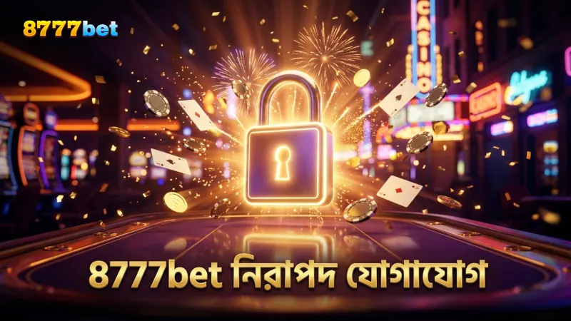নিরাপদ ও গোপনীয় যোগাযোগে 8777bet বিশ্বস্ত।