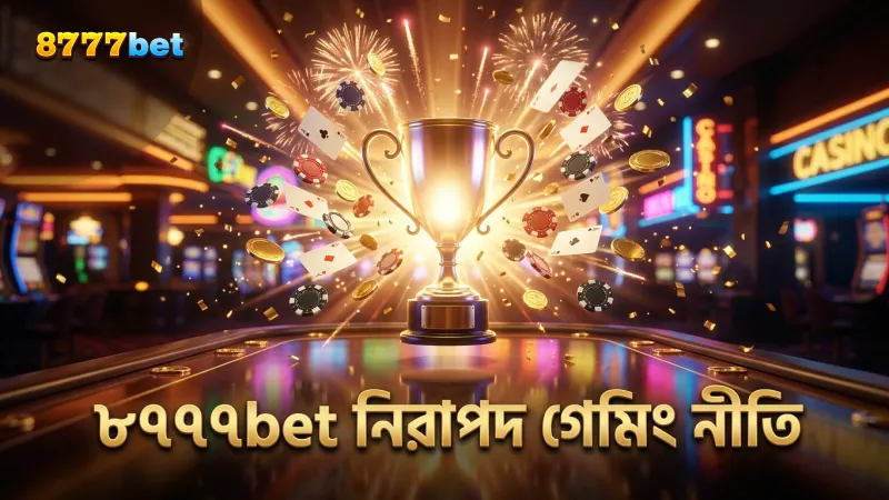 ৮৭৭৭bet নিরাপদ গেমিং ও দায়িত্বশীল বাজির গুরুত্ব নিশ্চিত করে।