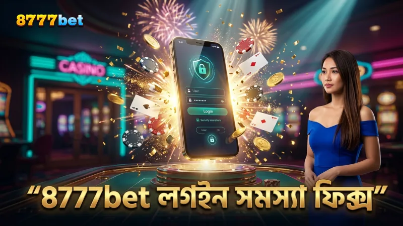 8777bet লগইনের সমস্যা শনাক্ত ও সহজে ঠিক করার উপায়