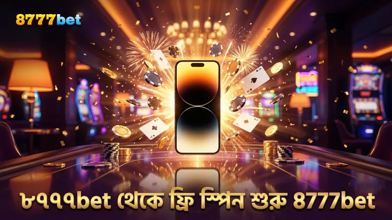 ৮৭৭৭bet অ্যাপ থেকে ফরচুন ড্রাগন স্লটে ফ্রি স্পিন পাওয়ার প্রথম ধাপ।