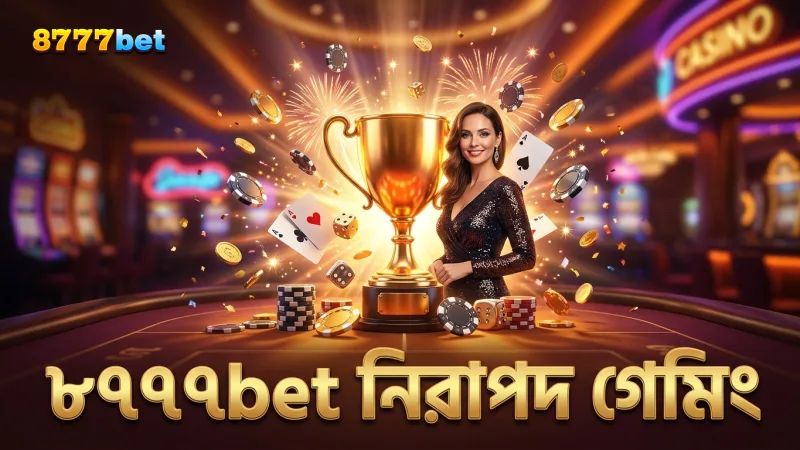 নিরাপদ মোবাইল গেমিং নিশ্চিত করে ৮৭৭৭bet।