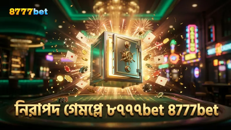 8777bet প্ল্যাটফর্মে নিরাপদ গেমপ্লে নিশ্চিত করে যেকোনো সময় খেলার স্বাচ্ছন্দ্য