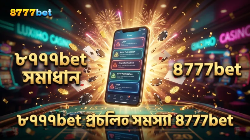 ৮৭৭৭bet-এ প্রচলিত ক্র্যাশ গেমের ত্রুটি সনাক্তকরণ এবং সমাধান।