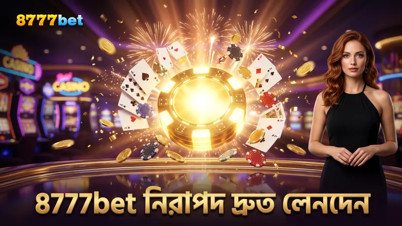 দ্রুত লেনদেন ও নিরাপদ বেটিং 8777bet প্ল্যাটফর্মে