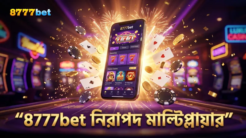 8777bet প্ল্যাটফর্মে মাল্টিপ্লায়ার নিরাপদ ও নির্ভরযোগ্য।