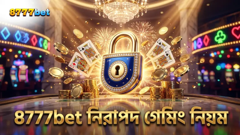 নিরাপদ ও দায়িত্বশীল গেমিং নিশ্চিত করতে 8777bet এর নিয়ম অনুসরণ করুন