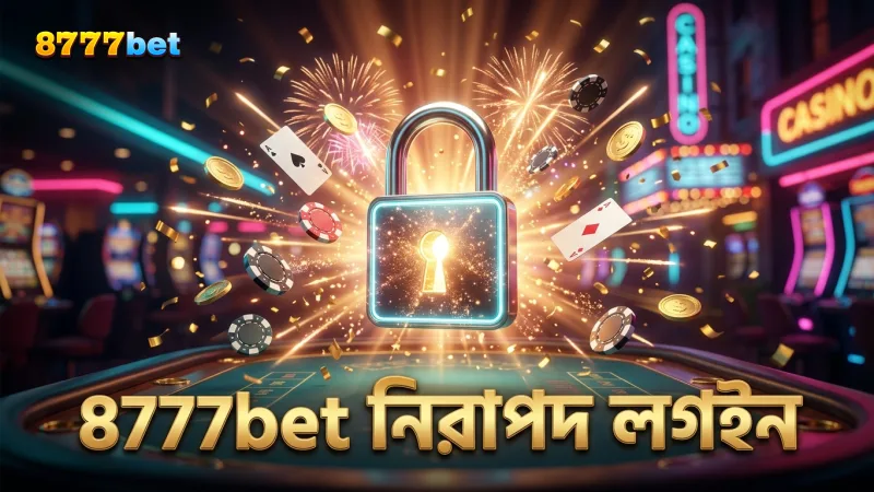 8777bet প্ল্যাটফর্মে নিরাপদ লগইন নিশ্চিত করুন