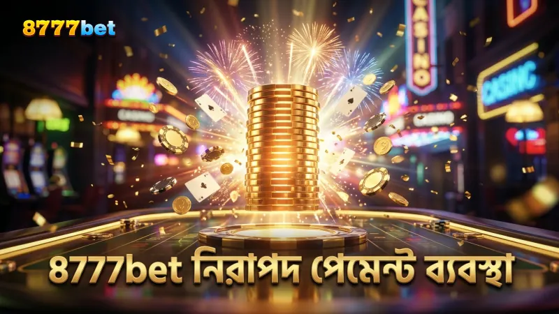 নিরাপদ লেনদেন এবং পেমেন্ট গেটওয়ে ব্যবস্থাপনা 8777bet এ