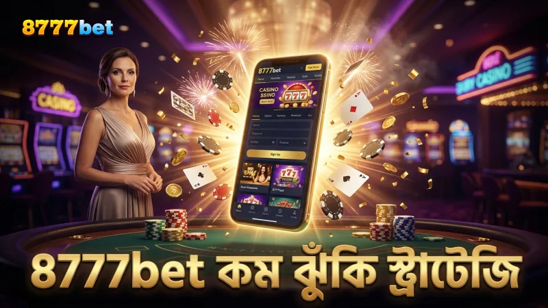 8777bet এর মাধ্যমে কম ঝুঁকিতে খেলার স্ট্রাটেজি প্রয়োগ করুন